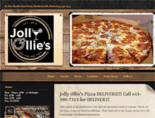 Tablet Screenshot of jollyollies.com